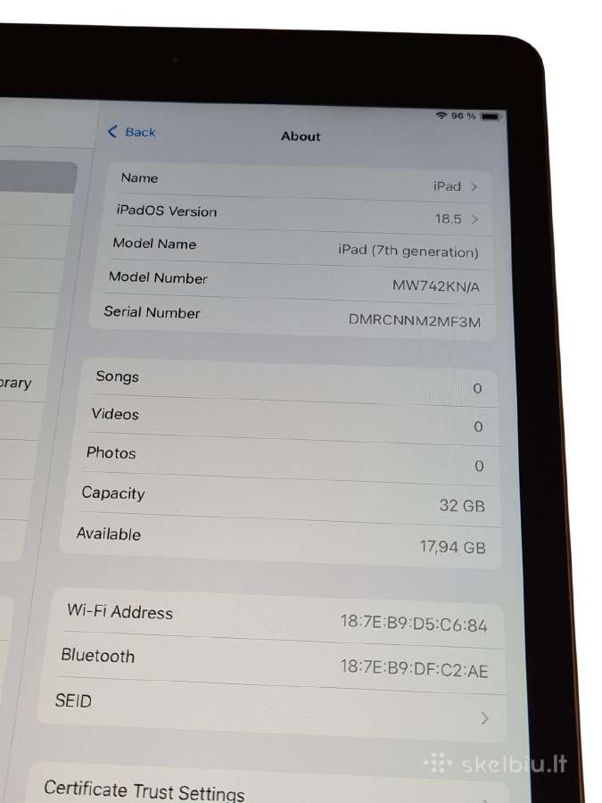 iPad įvairios planšėtės + 3 mėn. garantija - nuotraukos Nr. 12