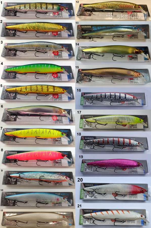 Zipbaits, Megabass, Jackall, Imakatsu Duo analogai - nuotraukos Nr. 17