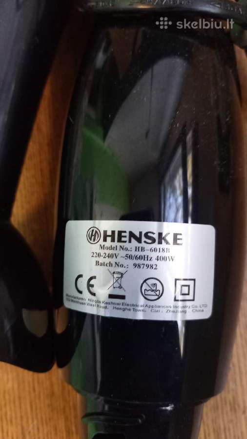 Smulkintuvas Henske - nuotraukos Nr. 4