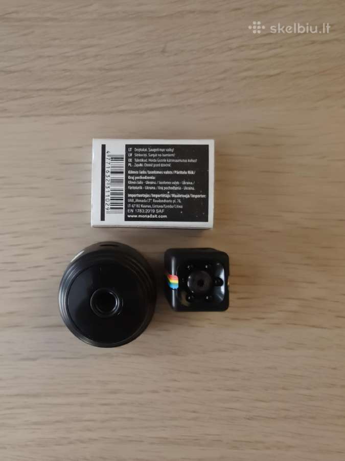 Parduodu 5 kameras mini be WiFi ir 3 su WiFi. - nuotraukos Nr. 4