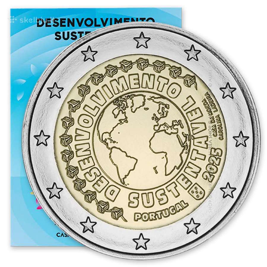 Portugalijos 2025 metų 2€ monetos!
