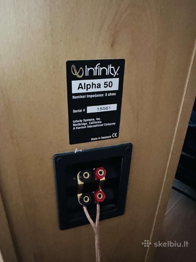 Infinity Alpha Sub garso koloneliu sistema - nuotraukos Nr. 6