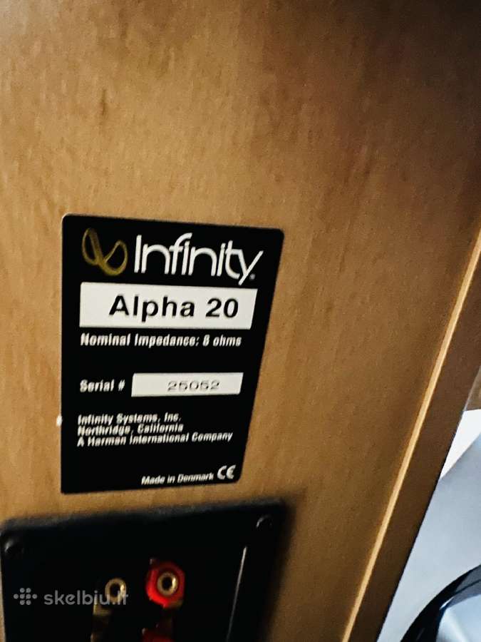 Infinity Alpha Sub garso koloneliu sistema - nuotraukos Nr. 7