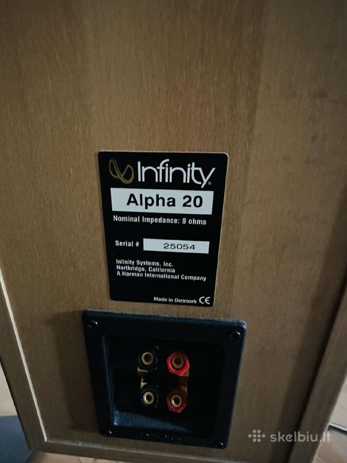 Infinity Alpha Sub garso koloneliu sistema - nuotraukos Nr. 21