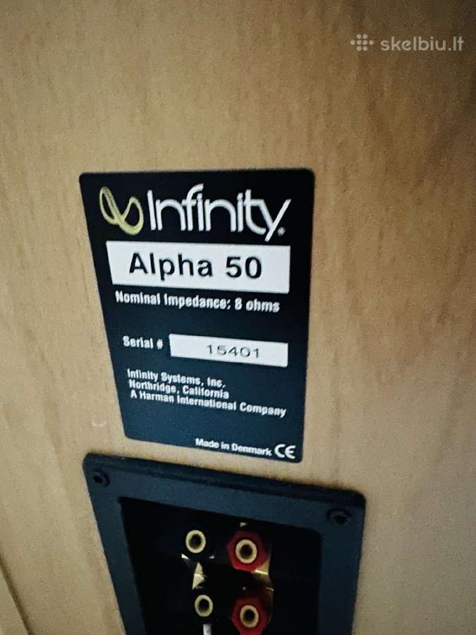 Infinity Alpha Sub garso koloneliu sistema - nuotraukos Nr. 22