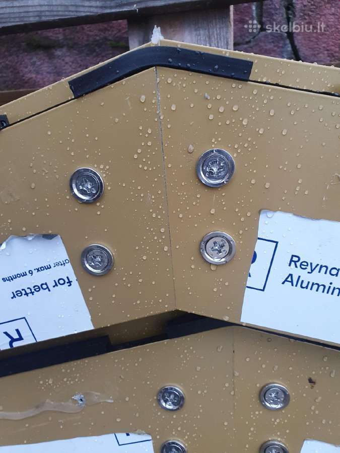 Pastato fermos aliumininės