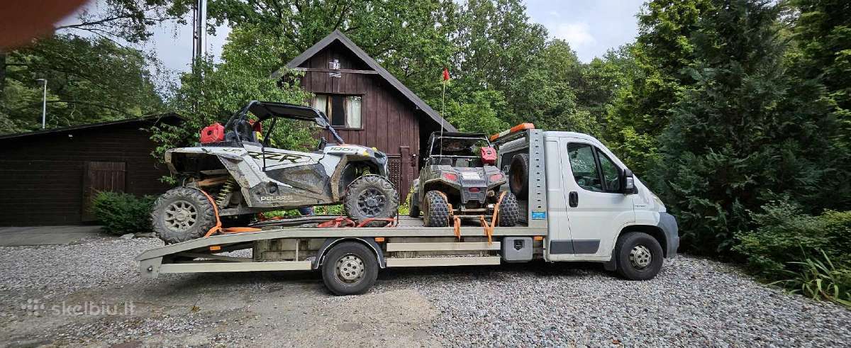 Autovežio, tralo nuoma be vairuotojo Klaipedoje