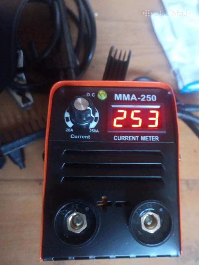 Inverterinis suvirinimo aparatas Mma-250 - nuotraukos Nr. 2
