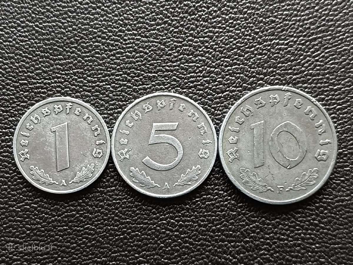 Pfeningai 1940-1942m.
