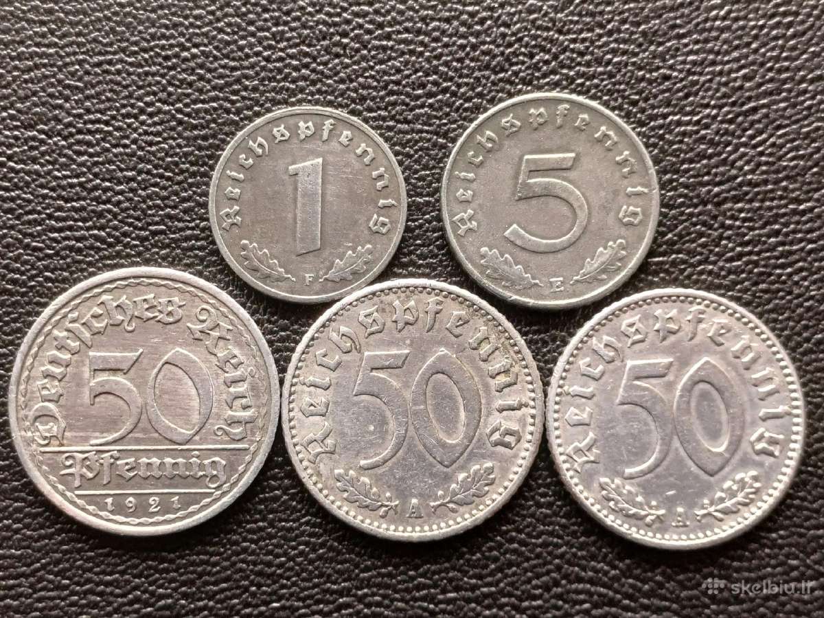 Pfeningai 1921-1941m.