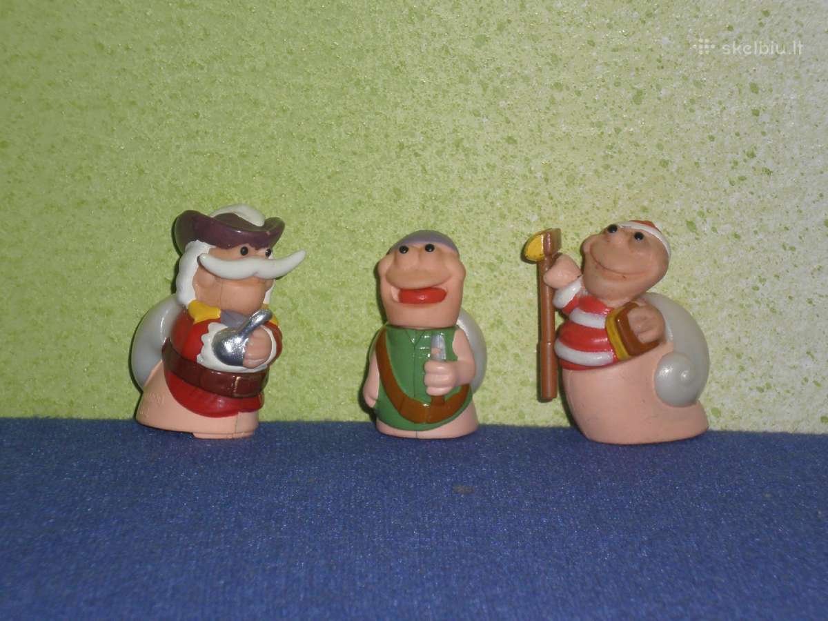 65. Kinder siurprizo kolekcines figureles sraiges