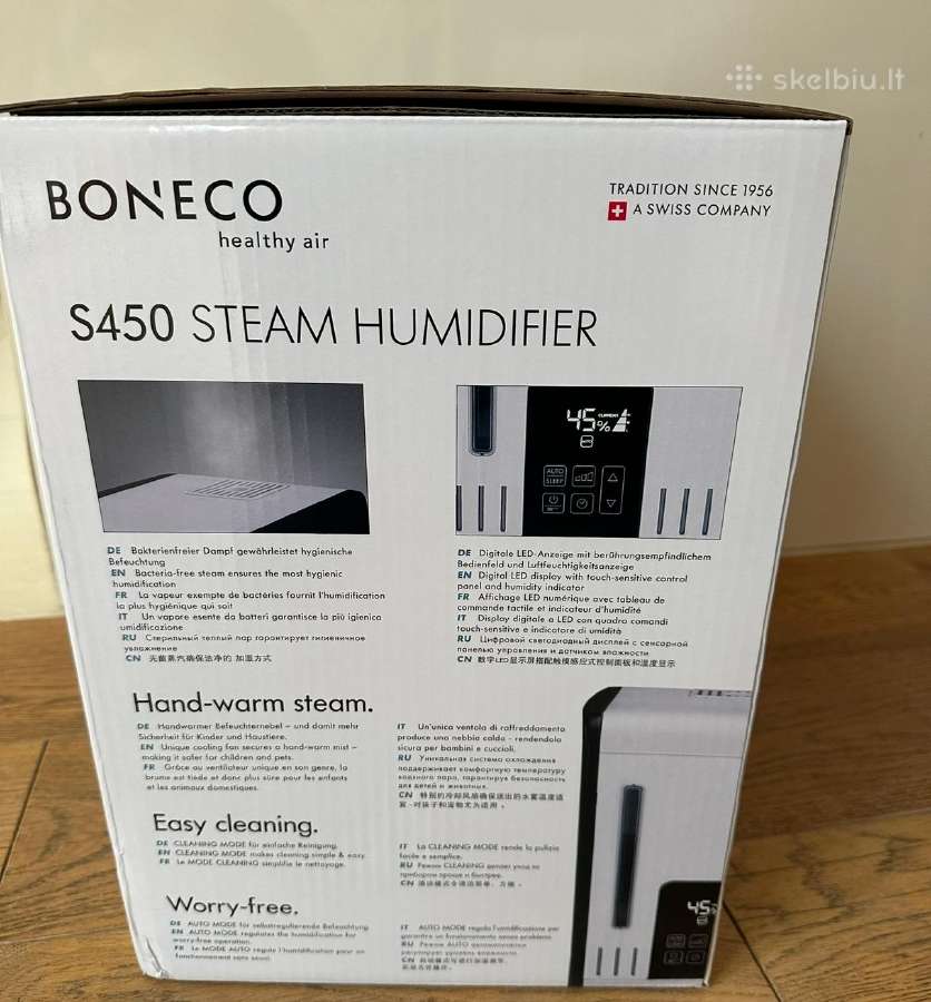 Naujas Boneco S450 šiltų garų oro drėkintuvas - nuotraukos Nr. 6