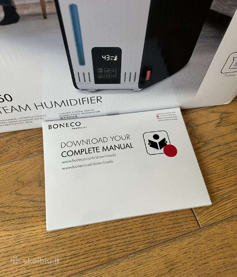 Naujas Boneco S450 šiltų garų oro drėkintuvas - nuotraukos Nr. 8