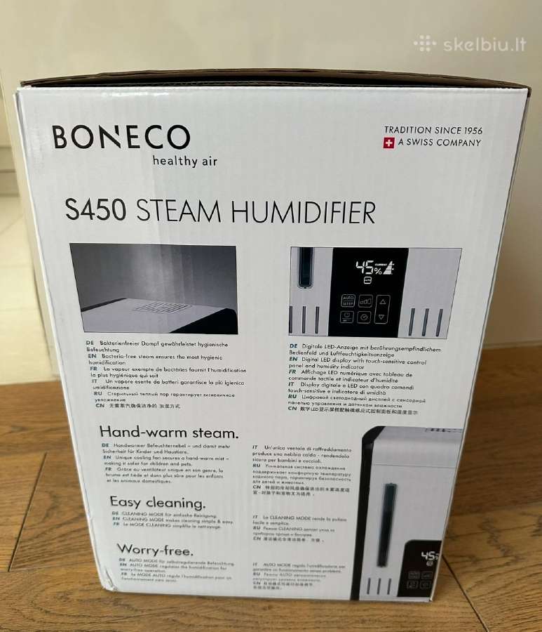 Naujas Boneco S450 šiltų garų oro drėkintuvas - nuotraukos Nr. 9
