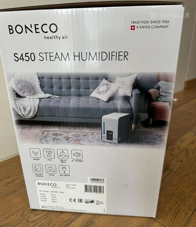 Naujas Boneco S450 šiltų garų oro drėkintuvas - nuotraukos Nr. 11