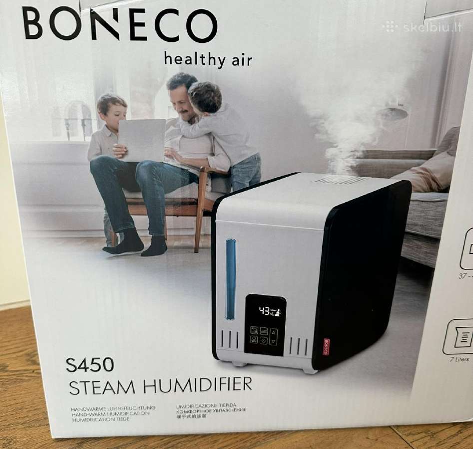 Naujas Boneco S450 šiltų garų oro drėkintuvas - nuotraukos Nr. 12