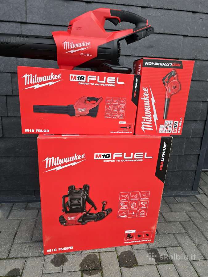 Milwaukee Akumuliatoriniai Pūstuvai Ir Oropūtės - nuotraukos Nr. 2