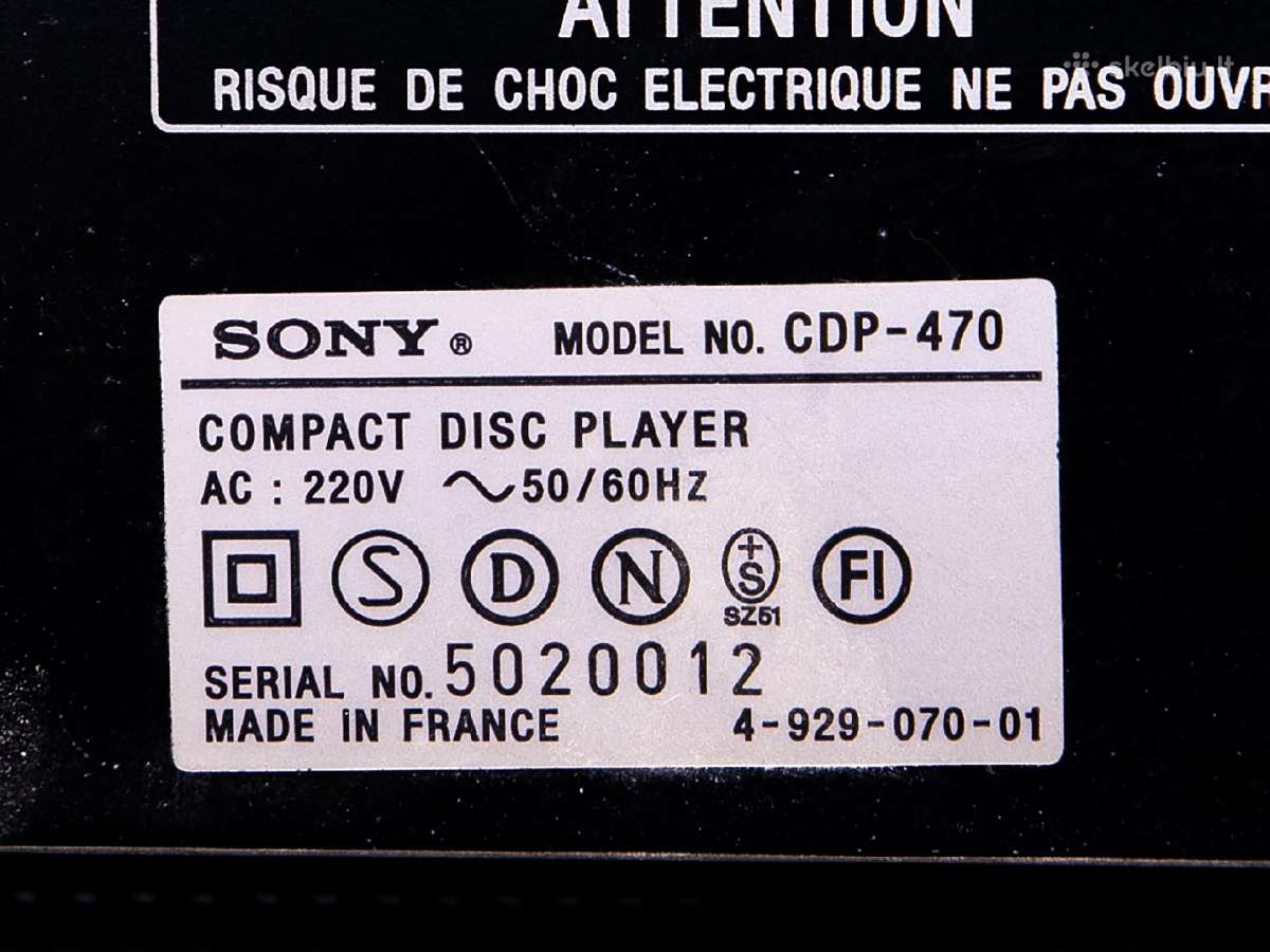 Resiveris Sony - nuotraukos Nr. 6