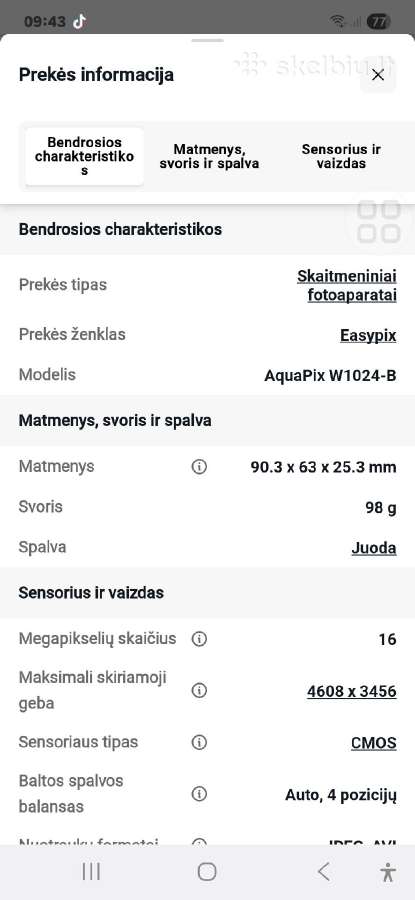 Skaitmeninė foto kamera - nuotraukos Nr. 7