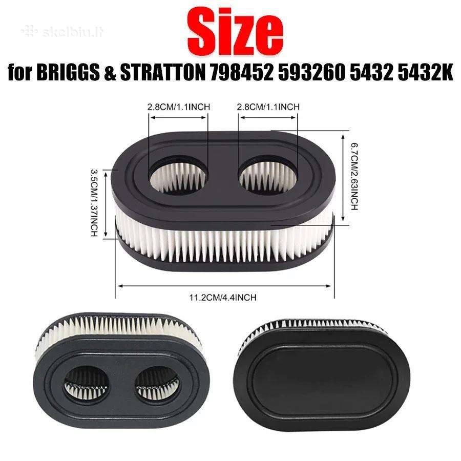 Oro filtras Briggs And Stratton 798452 593260 5432