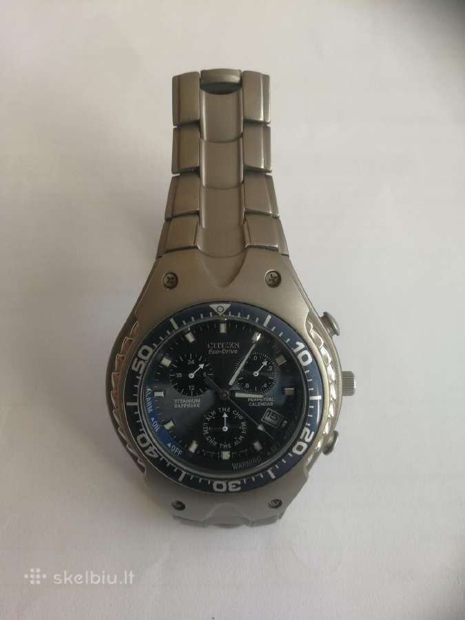 Citizen eco drive titanium E810 - nuotraukos Nr. 2