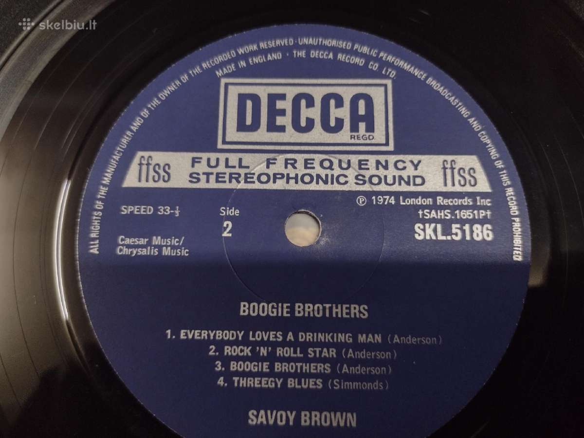 Savoy Brown - Boogie Brothers 74m. - nuotraukos Nr. 3