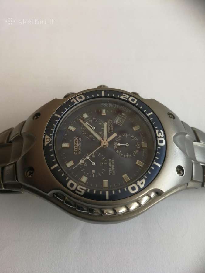 Citizen eco drive titanium E810 - nuotraukos Nr. 7