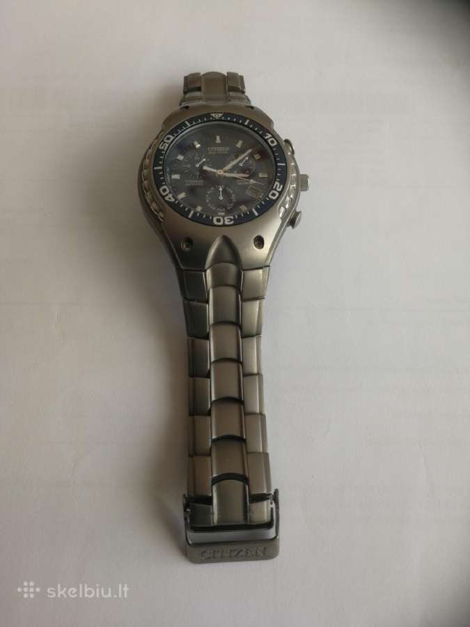 Citizen eco drive titanium E810 - nuotraukos Nr. 8