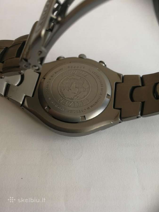 Citizen eco drive titanium E810 - nuotraukos Nr. 9