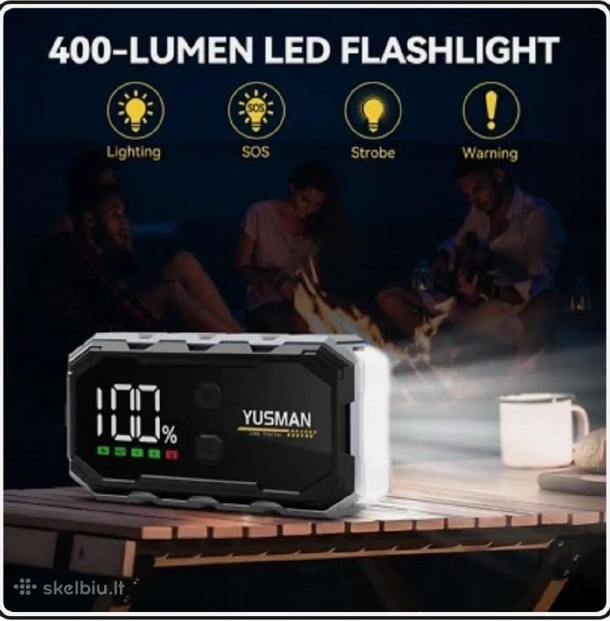 Akcija Busteris,7000a užvedimas powerbank. - nuotraukos Nr. 2