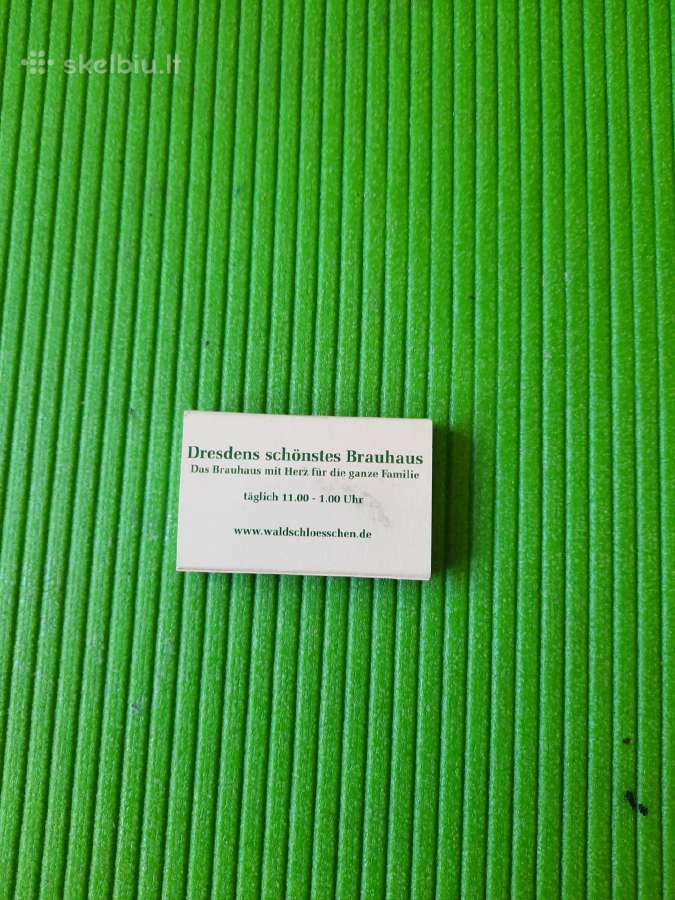 N01. Degtukų dėžutė Brauhaus Waldschlösschen - nuotraukos Nr. 4