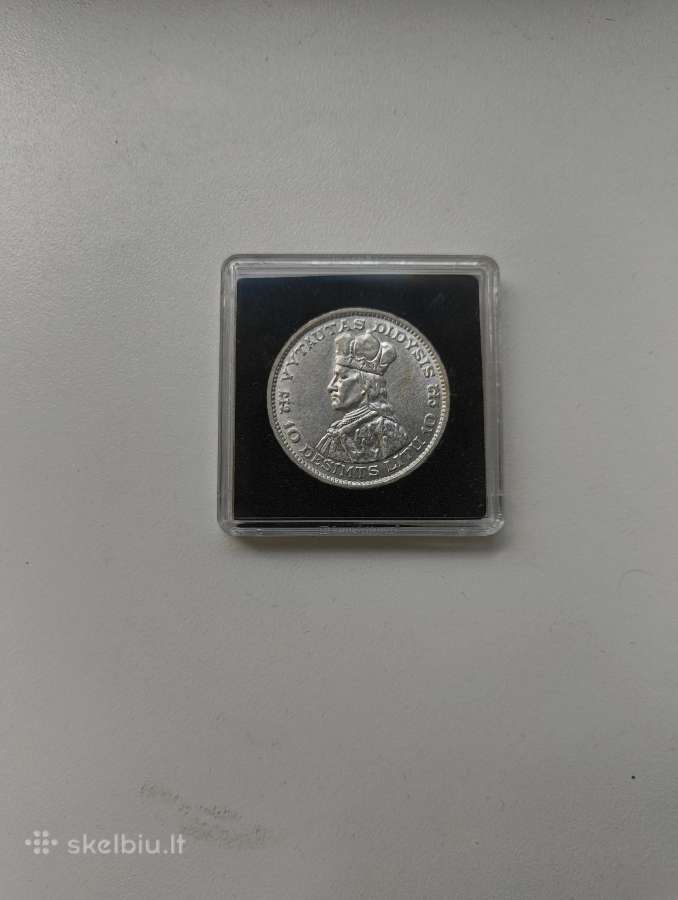 10 Litų 1936 m. Labai Gero Stovio. Originali.