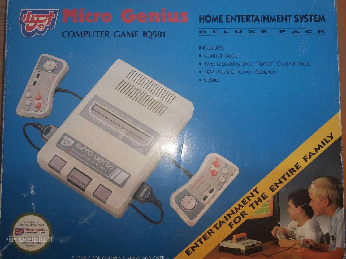 Micro Genius Iq 501 žaidimų konsolė