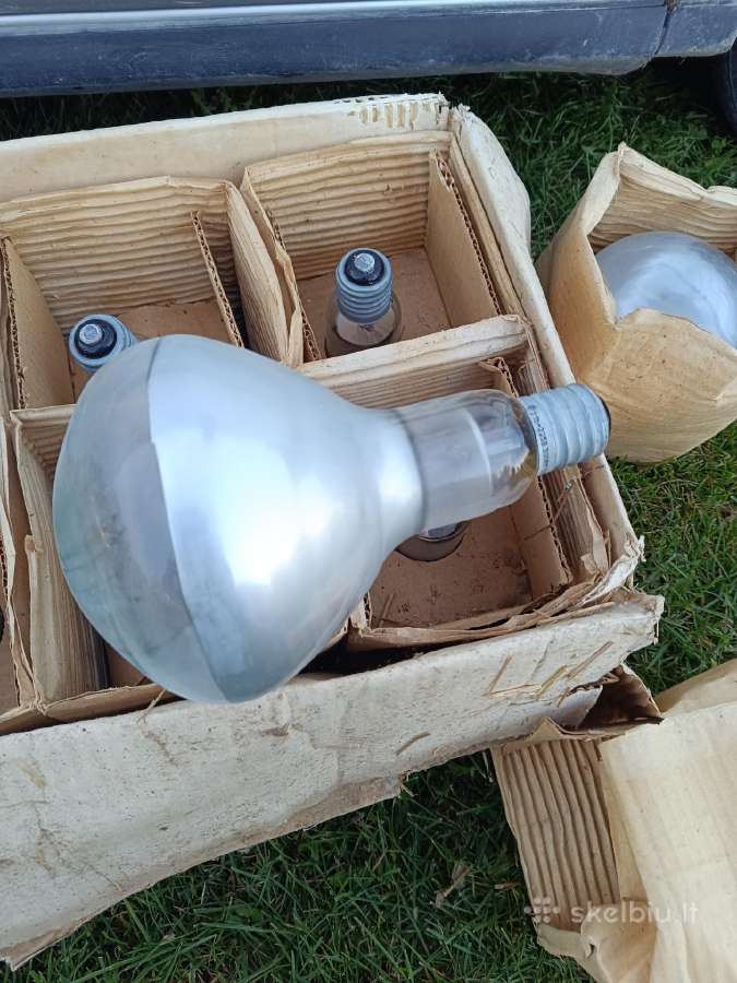 Šildymo lempos 150 W ir 500 W - nuotraukos Nr. 3