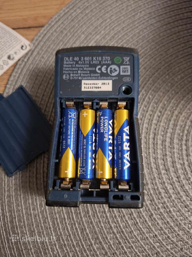 Bosch Dle 40 Professional lazerinis matuoklis - nuotraukos Nr. 4