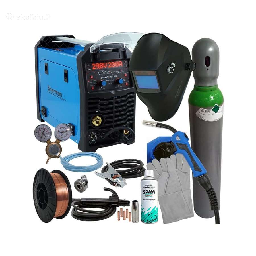 Pusautomatis Digimig 200 Pulse, 200a, 230v