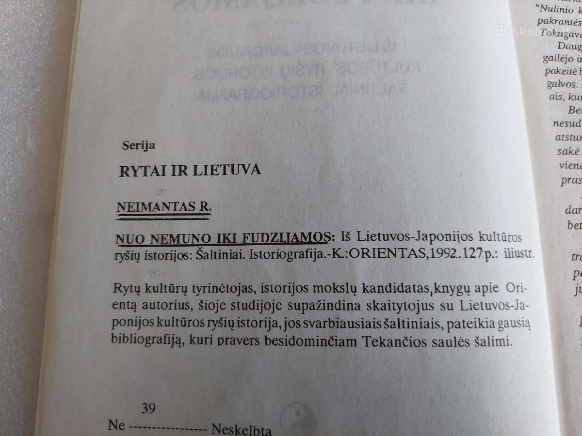 Nuo Nemuno iki Fudzijamos - nuotraukos Nr. 3