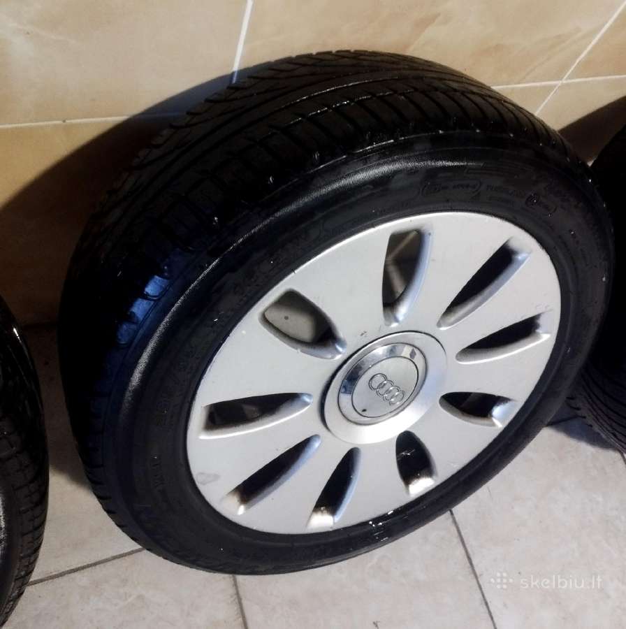 Parduodu 5 originalius Audi ratus R16 - J7h2 Et42 - nuotraukos Nr. 6
