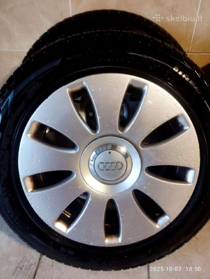 Parduodu 5 originalius Audi ratus R16 - J7h2 Et42 - nuotraukos Nr. 9