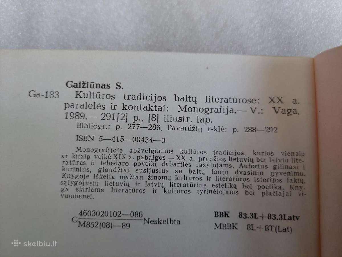 Kultūros tradicijos baltų literatūrose - nuotraukos Nr. 4