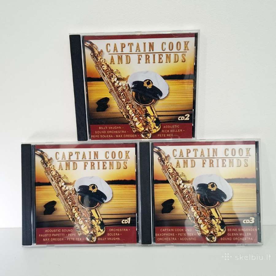 Captain Cook and Friends (3 x CD rinkinys)