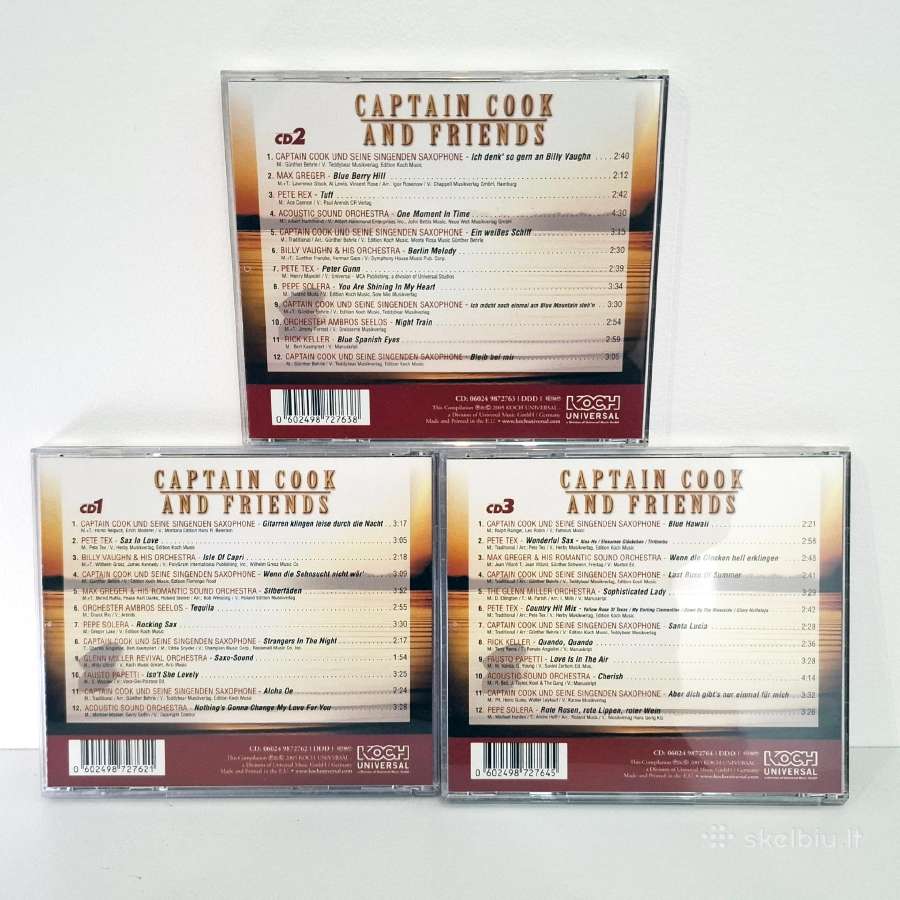 Captain Cook and Friends (3 x CD rinkinys) - nuotraukos Nr. 2