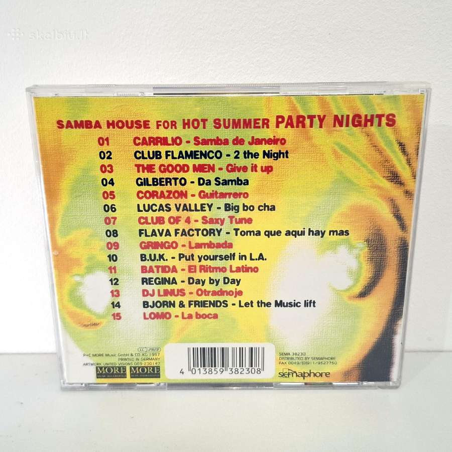 Samba House For Hot Summer Party Nights (CD) - nuotraukos Nr. 2