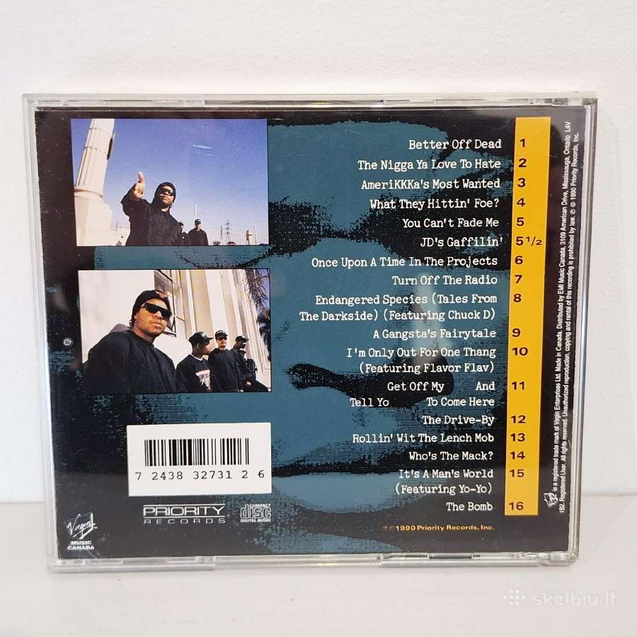 Ice Cube - Amerikka's Most Wanted (CD, Albumas) - nuotraukos Nr. 2