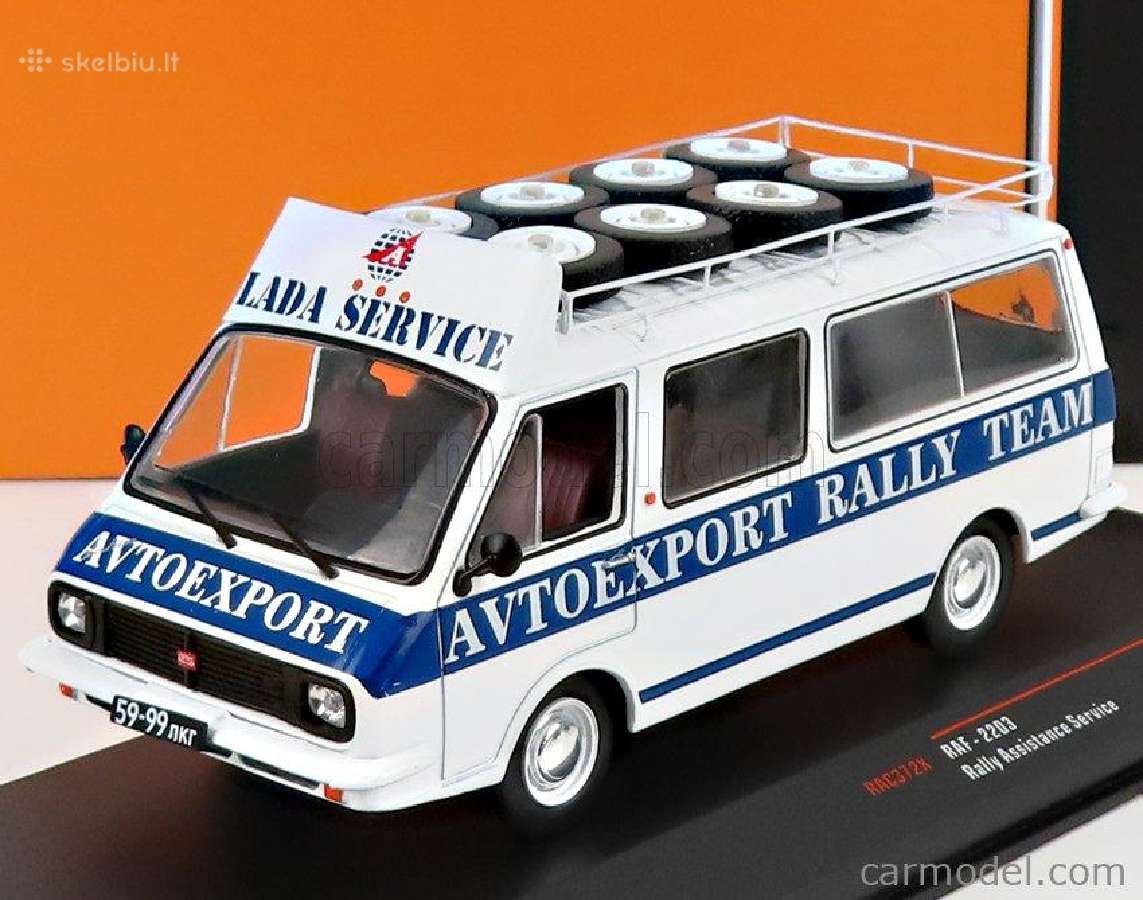 Raf 2203 Lada Service Assistance Autoexport 1983