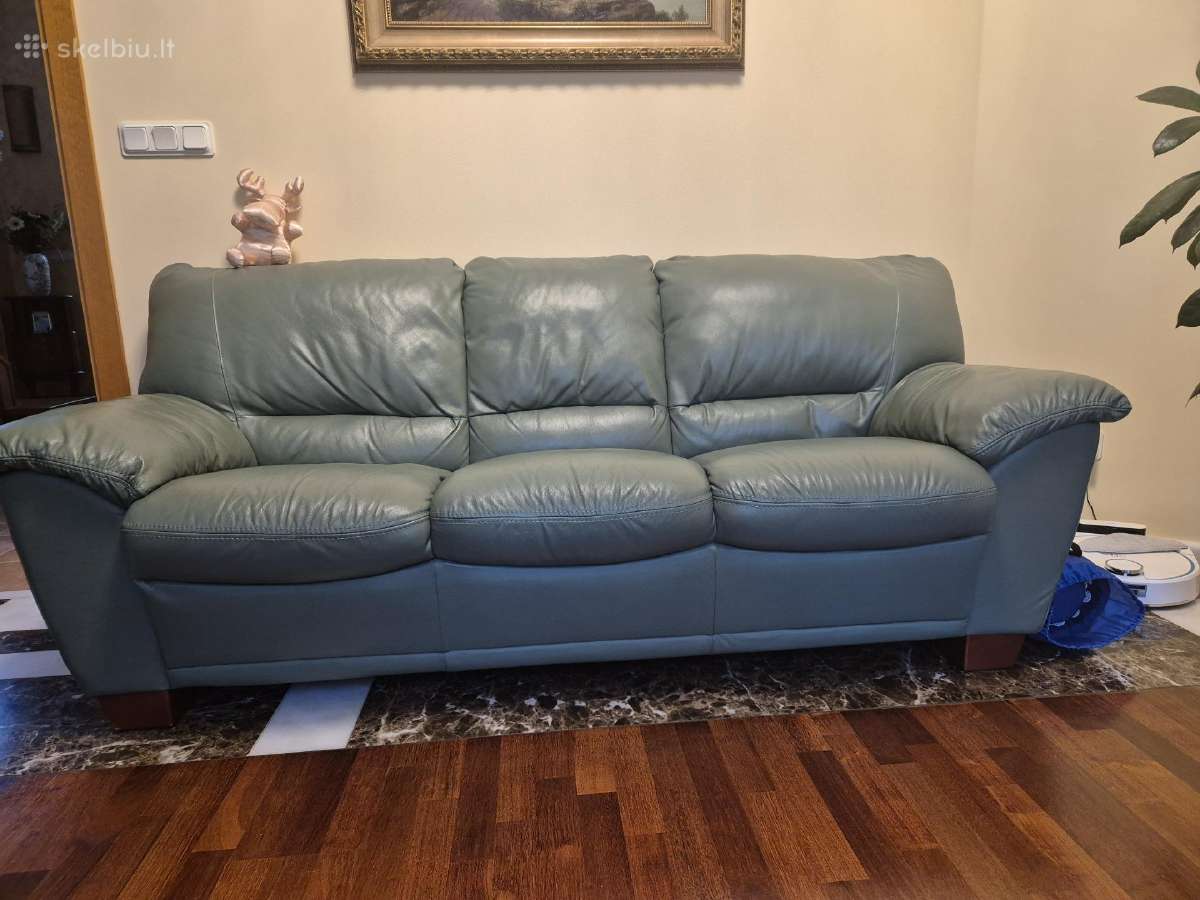 Odinė 3 dalių sofa