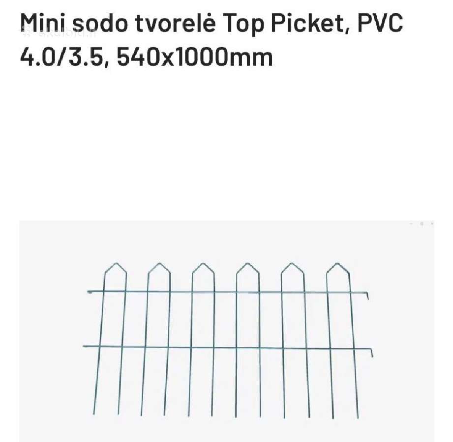 Sodo tvorelė