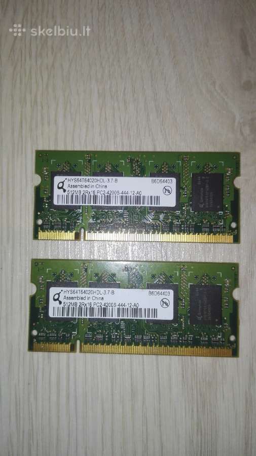 Ddr2 2x512mb