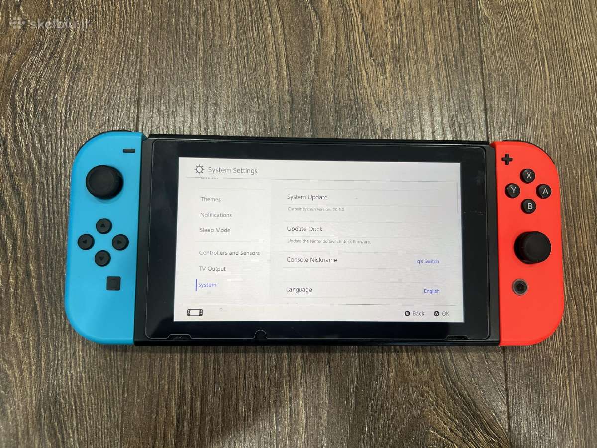 Nintendo Switch, Blue & Red, 32gb - nuotraukos Nr. 2