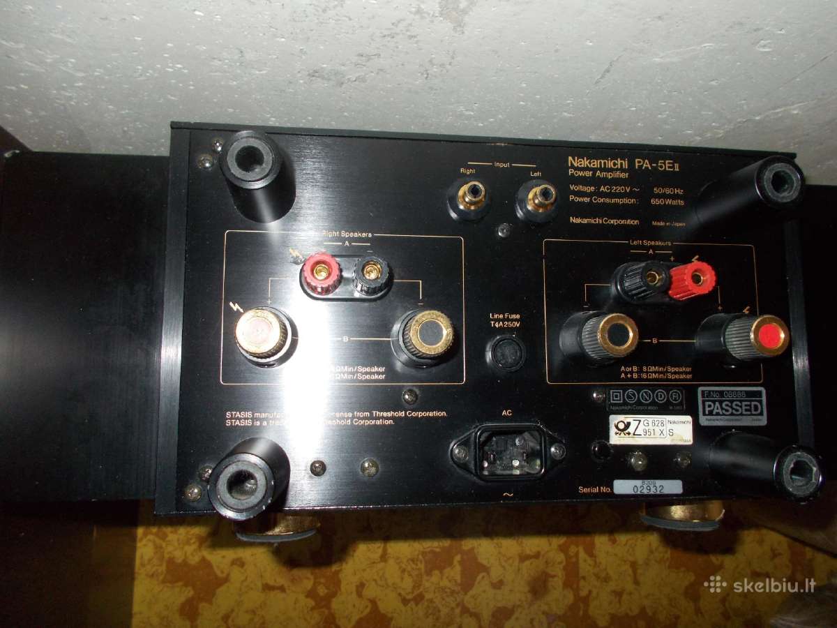 Nakamichi Pa-5e II - nuotraukos Nr. 2